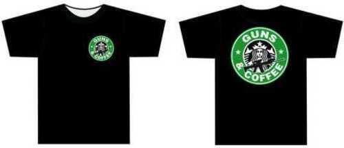 Tuff Products Guns And Coffee T-shirt Black - 2xl-img-0