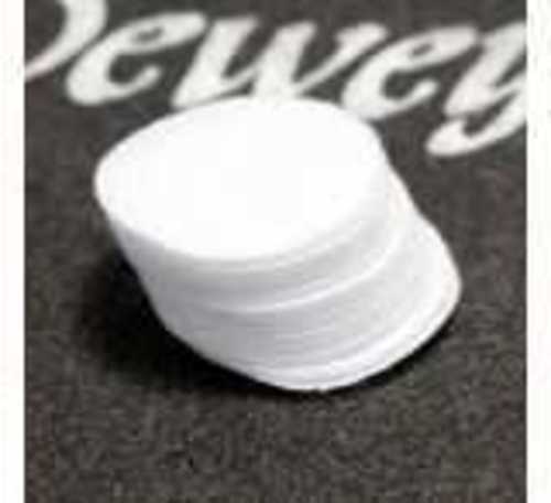 Dewey Rods 0.75" Round Patches, 250 Per Box Md: PS34
