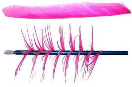 Trueflight Mfg Comp Inc Spiral Wrap Flu-Flu Feathers Pink RW 100 pk. Model: 17002