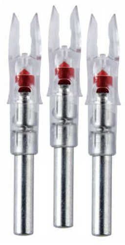 Nocturnal Lighted Nocks NOCKTURNAL Gt-Series Red 3/Pack