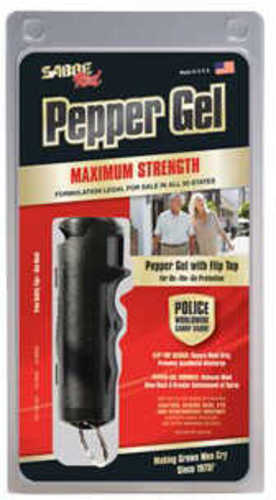 Sabre Ruger Red Pepper Gel Spray Flip Top Black .54 Oz