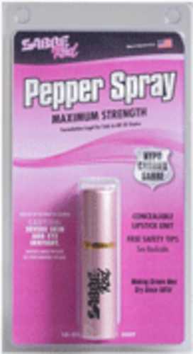 Sabre Red USA Pepper Spray Lip Stick Unit Pink .75 Oz