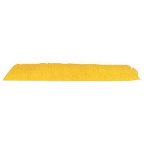 Trueflight Mfg Comp Inc Feathers Full Length RW Yellow 100/Pk.