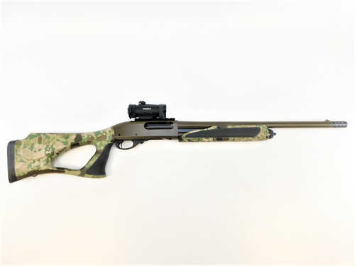 Remington 870 SPS Pump Action Shotgun 12 Gauge 3.5" Chamber 20" Barrel 2 Round Capacity Kryptek OT Camo Stock Matte Black Finish
