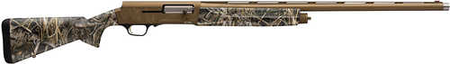 Browning A5 Wicked Wing Semi-Automatic Shotgun 12 Gauge 3.5" Chamber 26" Barrel 4 Round Capacity Realtree Max-7 Camo Stock Burnt Bronze Cerakote Finish