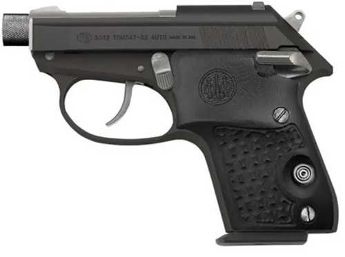 Beretta 3032 Tomcat Gorilla Semi-Automatic Pistol .32 ACP 2.9" Tip Up Barrel (1)-7Rd Magazine Low Profile Fixed Sights Black G10 Grips Black/Silver Gorilla Finish