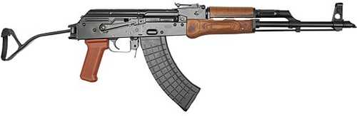 Pioneer Arms AK-47 Semi-Automatic Rifle 7.62x39mm 16.5" Barrel (1)-30Rd Magazine Steel Side Folder Butt Stock Laminated Wood Furniture Black Finish