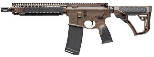 Daniel Defense MK18 SBR Semi-Automatic Short Barrel Rifle .223 Remington 10.3" (1)-32Rd Magazine Buttstock Mil-Spec+ Cerakote (Brown) Finish