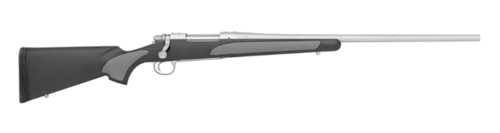 Remington 700 SPSS Bolt Action Rifle 7mm Magnum 26" Barrel 3 Round Capacity Black Synthetic Stock With Gray Inserts Matte Stainless Finish