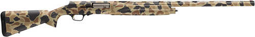 Browning A5 Semi-Automatic Shotgun 12 Gauge 3.5" Chamber 26" Barrel 4 Round Capacity Textured Synthetic Stock Vintage Tan Camouflage Finish