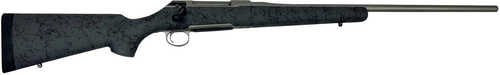 Sauer 100 Bolt Action Rifle 6.5 PRC 24" Barrel 4 Round Capacity Gray With Black Webbing HS Precision Stock Cerakote Finish