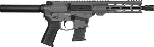 CMMG Banshee MK57 Semi-Automatic Pistol 5.7x28mm 8" Barrel (1)-20Rd Magazine Black Polymer Grips Tungsten Finish