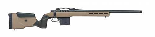 Mossberg Patriot LR Tactical Bolt Action Rifle <span style="font-weight:bolder; ">6.5</span> <span style="font-weight:bolder; ">PRC</span> 24" Barrel (1)-7Rd Magazine Flat Dark Earth Stock Matte Blued Finish