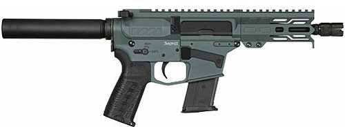 CMMG Banshee MK57 Semi-Automatic Pistol 5.7x28mm 5" Barrel (1)-20Rd Magazine Black Polymer Grips Charcoal Green Finish