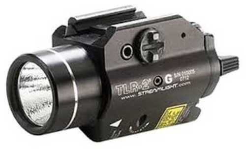 Streamlight TLR-2 G Tac Light W/Laser Black C4 Led 200 Lumens With Stobe Green Laser Sight 69250