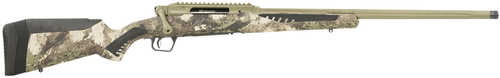 Savage Impulse Big Game Bolt Action Rifle .300 Winchester Short Magnum 24" Barrel 2 Round Capacity Woodland Camo AccuStock Hazel Green Metal Finish