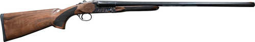 Pointer Side By Shotgun 12 Gauge 3" Chamber 28" Barrel Round Capacity Bead Front Sight Walnut Stock Color Case Hardened Finish