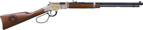 Henry Golden Boy Lever Action Rifle .22 Long 20" Barrel 16 Round Capacity American Walnut Engraved Stock Nickel Finish