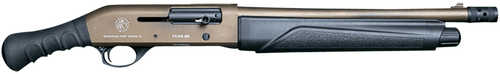 Hyperion FEAR-118 Semi-Automatic Shotgun 12 Gauge 14.5" Barrel 4 Round Capacity Black Birdshead Grips Battle Bronze Finish