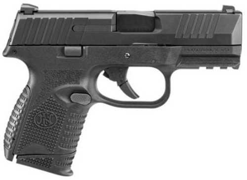 FN America 509 Compact Bundle Semi-Automatic Pistol 9mm Luger 3.7" Barrel (1)-12Rd, (1)-15Rd, (3)-24Rd Magazines Black Finish
