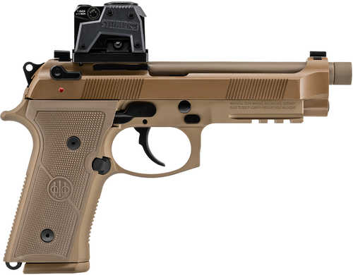 Beretta M9A4 Optic Bundle Semi-Automatic Pistol 9mm Luger 5.2" Barrel (1)-10Rd Magazine Flat Dark Earth Finish