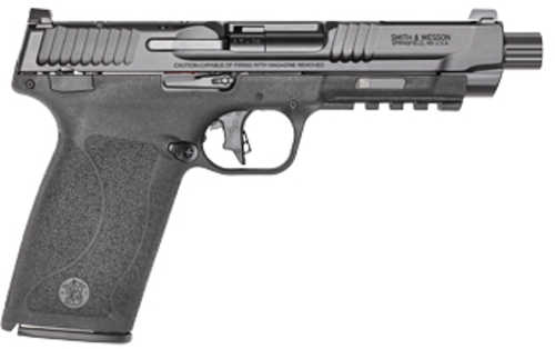 Smith & Wesson M&P Semi-Automatic Pistol 5.7x28mm 5" Barrel (2)-22Rd Magazines Optic Height Sights Black Finish