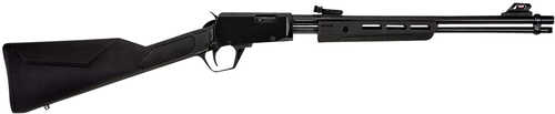Rossi Gallery Pump Action Rifle .22 WMR 20" Barrel 12 Round Capacity Adjustable Sights Synthetic Stock Black Finish