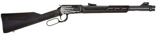 Rossi Rio Bravo Lever Action Rifle .22 Long 18" Barrel 15 Round Capacity Adjustable Sights Synthetic Stock Black Finish