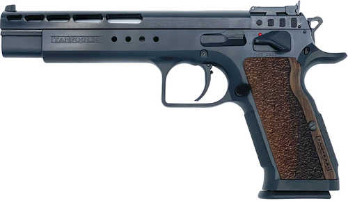 Tanfoglio IFG Gold Match Semi-Automatic Pistol .45 ACP 6" Barrel (1)-10Rd Magazine Wood Grips Matte Black Finish