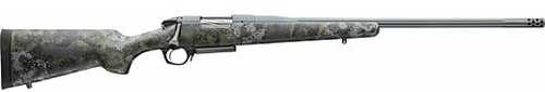 Bergara Canyon Bolt Action Rifle 6.5 PRC 22" Barrel 3 Round Capacity Camouflage Carbon Fiber Stock Sniper Gray Cerakote Finish