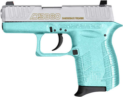 Diamondback G4 Semi-Automatic Pistol .380 ACP 2" Barrel (1)-6Rd Magazine Nickel Boron Slide Mint Polymer Finish