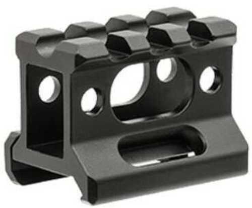 Leapers Inc. - UTG Riser Mount 1" 3 Slots Fits Picatinny Black Finish MT-RSX1S