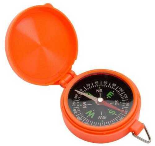 Allen Cases 487 Pocket Compass with Lid Orange