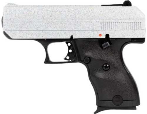 Hi-Point C9 Compact Semi-Automatic Pistol 9mm Luger 3.5" Barrel (1)-8Rd Magazine White Sparkle Slide Black Polymer Finish