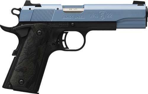 Browning 1911-22 Black Label Semi-Automatic Pistol .22 Long Rifle 4.25" Barrel (1)-10Rd Magazine Polar Blue Cerakote Slide Finish