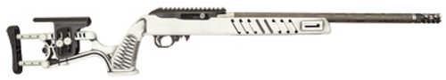 Black Rain Ordnance Professional Semi-Automatic Rifle .22 Long 18.5" Barrel (1)-10Rd Magazine White Battleworn Cerakote Finish