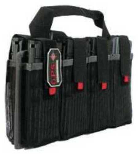 G-Outdoors Inc. Magazine Tote Black Soft Fits 8 AR Style Mags GPS-1365MAG-img-0
