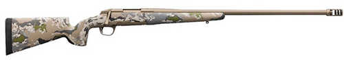 Browning X-Bolt HC McMillan LR Bolt Action Rifle 7mm Remington Magnum 26" Barrel (1)-3Rd Magazine OVIX Game Scout Stock Smoked Bronze Cerakote Finish
