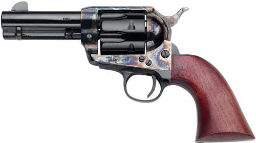 Pietta Great Western II Single Action Revolver 9mm Luger 3.5" Barrel 6 Round Capacity Walnut Grips Color Case Hardened Finish