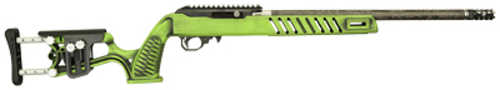 Black Rain Ordnance Professional Semi-Automatic Rifle .22 Long 18.5" Barrel (1)-10Rd Magazine Smiths Gray Battleworn Cerakote Finish