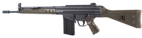 Used PTR Industries PTR-91 GIR Semi-Automatic Rifle .308 Winchester 18" Barrel (1)-20Rd Magazine Green Furniture Black Finish