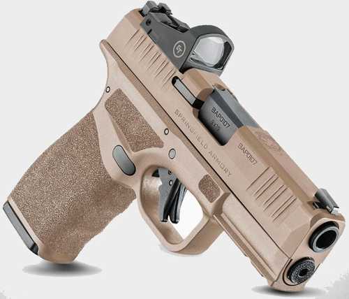 Click to see larger image. Springfield Hellcat Pro Semi-Automatic Pistol 9mm Luger 3.7" Barrel (2)-10Rd Magazines Flat Dark Earth Finish