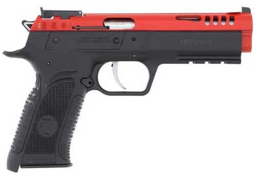 Tanfoglio Force Semi-Automatic Pistol .22 Long Rifle 4.4" Barrel (1)-10Rd Magazine Red Slide Black Poymer Finish