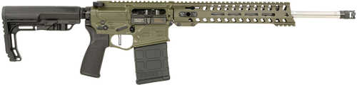 Patriot Ordnance Rogue Direct Impingement Semi-Automatic Rifle 7.62x51mm NATO 16.5" Barrel (1)-20Rd Magazine 6 Position MFT Stock OD Green Finish