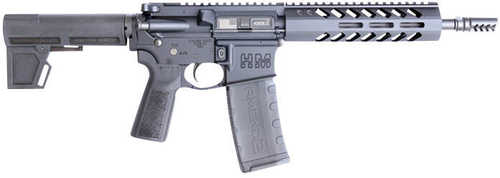 HM Defense Raider MC5 Semi-Automatic Pistol 5.56x45mm NATO 9.5" Barrel (1)-30Rd Magazine Black Finish