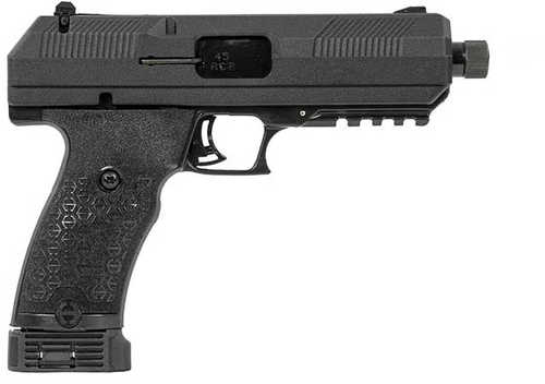 Click to see larger image. Hi-Point JHP Gen2 Semi-Automatic Pistol .45 ACP 4.5" Barrel (1)-9Rd Magazine 3-Dot Adjustable Sights Black Finish