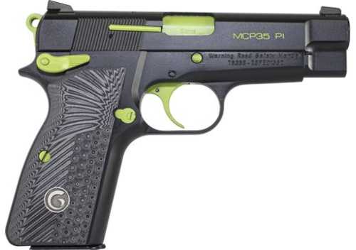Girsan MCP35 PI Semi-Automatic Pistol 9mm Luger 3.88" Barrel (1)-15Rd Magazine Adjustable Sights Black With Green Accents Finish