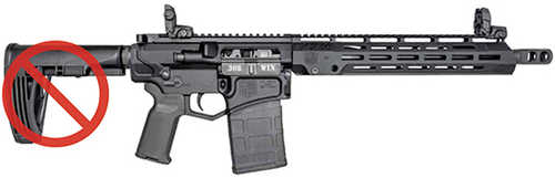 Diamondback Firearms DB10 Semi-Automatic Pistol .308 Winchester 13.5" Barrel (1)-20Rd Magazine Flip-Up Sights Black Finish