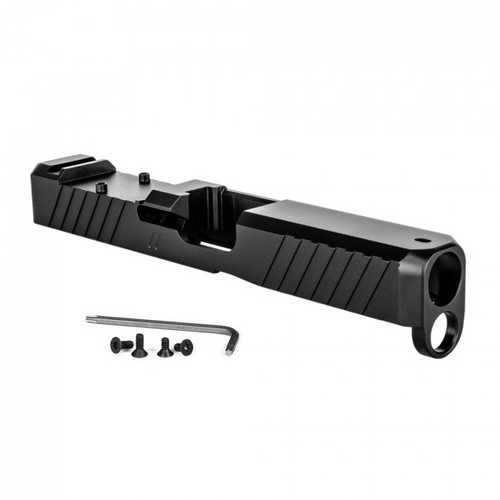 ZEV Technologies Z19 Duty Stripped Slide with RMR Cut - Black, Glock 19 Gen 5