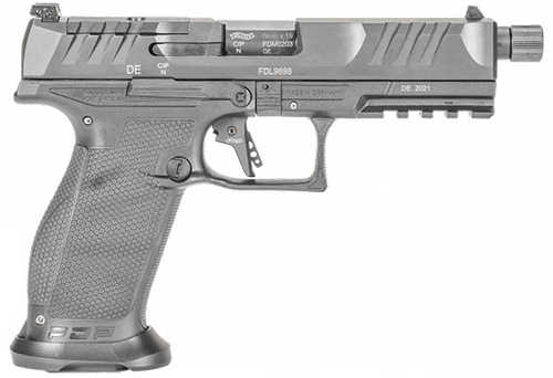 Walther Arms PDP Pro SD Semi-Automatic Pistol 9mm Luger 5.1" Barrel (3)-18Rd Magazines Black Finish